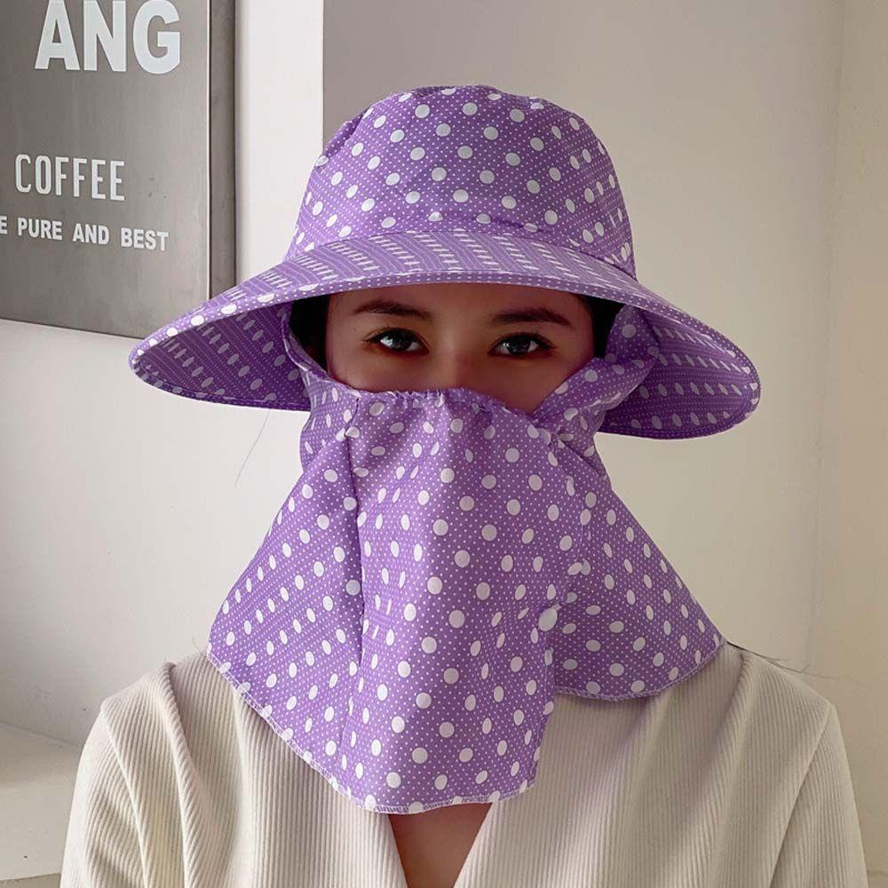 Mũ Bucket Chống Nắng / Tia UV Thời Trang Mùa Hè Tiện Dụng Cho Mẹ Bỉm Trà Sự Bảo Vệ