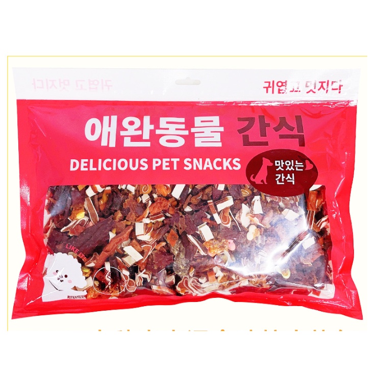 &lt;túi Lớn 1kg&gt; Thịt Sấy Khô Cho Chó Mèo Funny-u