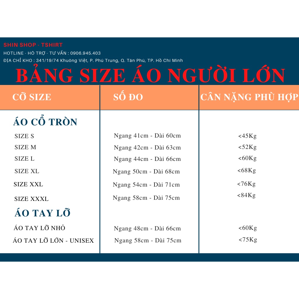 Áo Thun Năm Sinh Theo Yêu Cầu - I2642