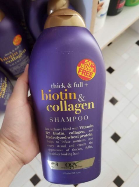 Dầu gội Organix Thick & Full Biotin & Collagen