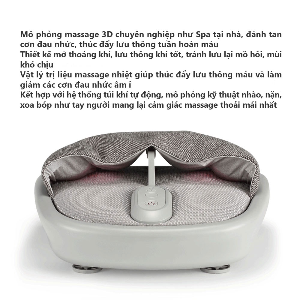 Máy massage xoa bóp chân nhiệt XIaomi Leravan LF-ZJ007