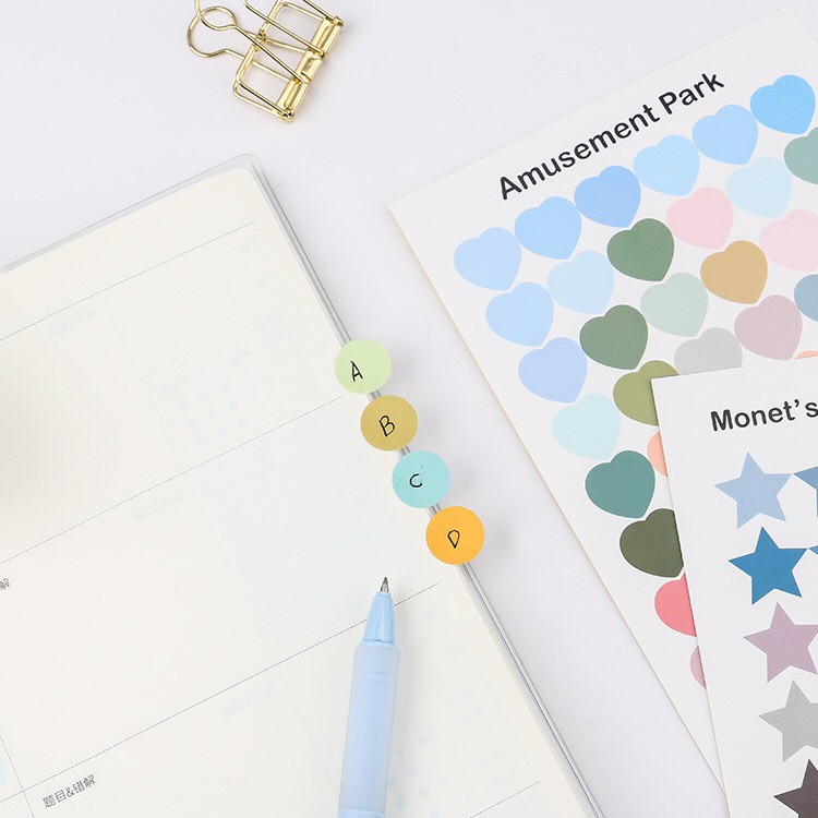 Sticker nhiều màu đơn giản (ST14)