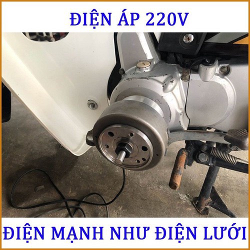 Máy Phát Điện Mini 220v Chạy Khỏe, Tiết Kiệm Xăng, Dùng Được Cho Nhiều Loại Xe Máy