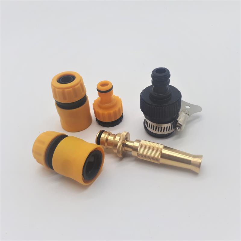 Bộ phụ kiện tưới cây, Rửa xe 5 món VPN-5023, Bộ vòi tưới cây đồng VOI-6