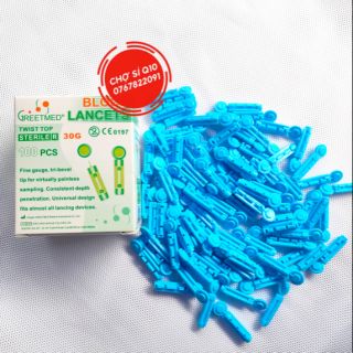 Kim lấy máu thử tiểu đường (Hộp 100 cây)