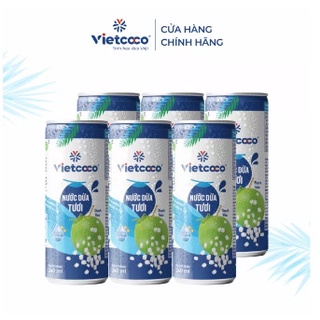 1 Thùng nước dừa tươi vietcoco 240ml (24 Lon)