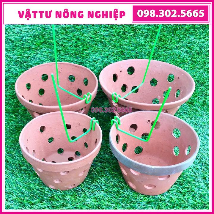 Combo 10 que kẹp chậu và 20 kẹp bướm nhỏ giữ lan (loại chưa uốn độ dài 30cm)