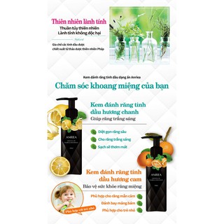 Combo Kem Đánh Răng + Nước súc miệng Anriea