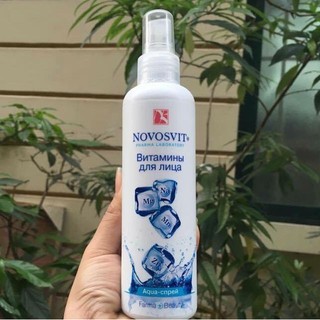 Xịt Khoáng Novosvit, Xịt Khoáng Dưỡng Ẩm Sạch Da Novosvit (190ml)