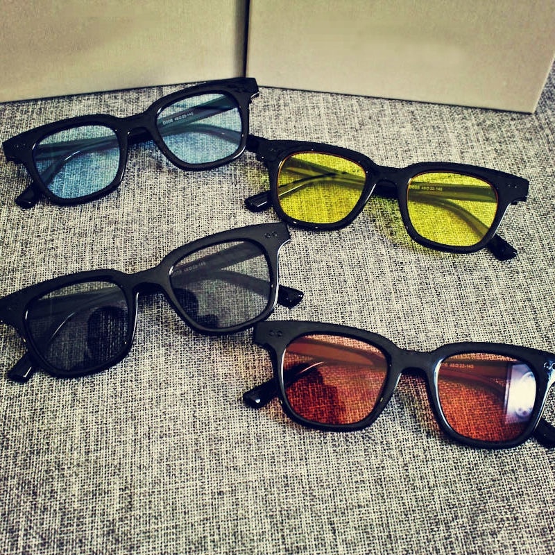 Kính Mát Gọng Vuông Phong Cách Thời Trang Cho Nam Và Nữ