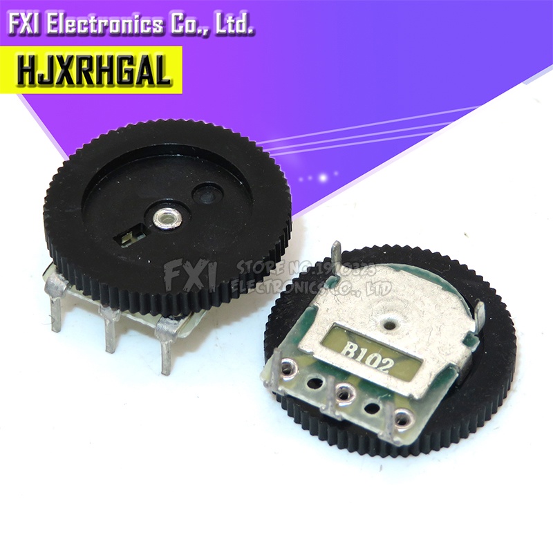 Set 10 Chiết Áp B102 B103 B203 B503 B1K B10K B20K B50K 3Pin / 5Pin 16 * 2mm