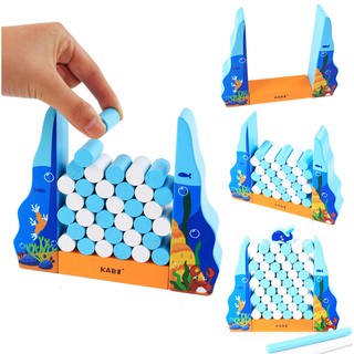 Đồ chơi RÚT GỖ CÁ HEO thăng bằng