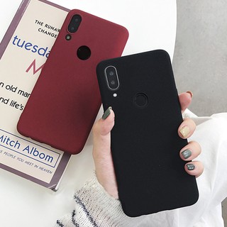 Ốp điện thoại TPU silicon siêu mỏng mềm mặt nhám cho Xiaomi Redmi 7