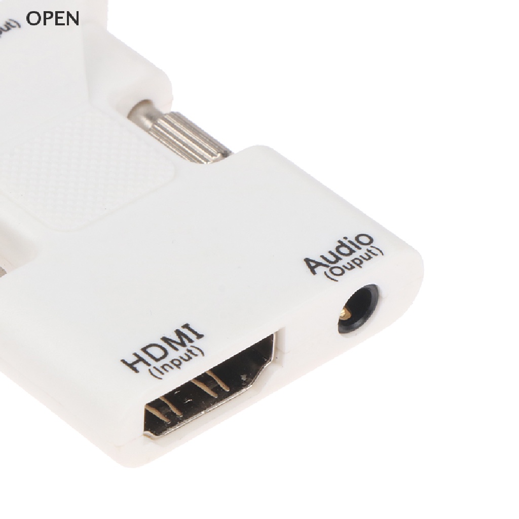 Op HDMI-compatible To VGA Adapter Chuyển Đổi Adapt Cho PS4 PC Laptop Máy Chiếu TV my