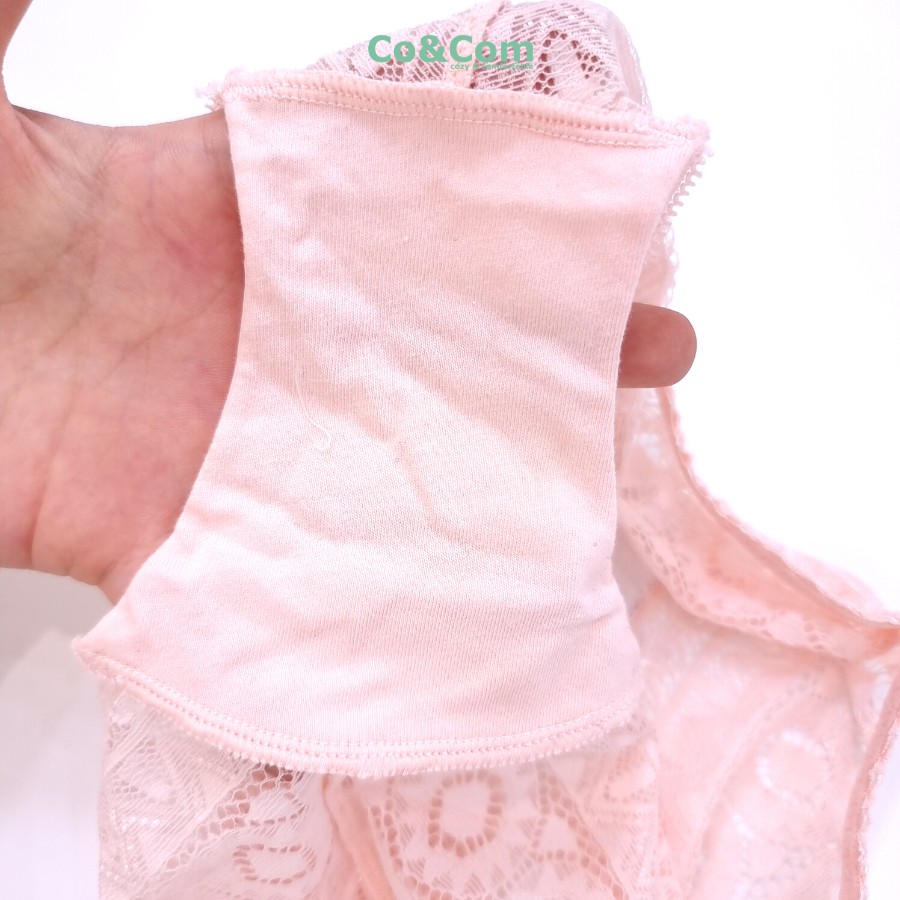 [Mã INCU50 giảm 50k đơn 250k] Bộ Độ Lót Nữ Ren Co&Com BAN826 Không Gọng, Không Đệm Mút, Mềm Mát Siêu Nhẹ | BigBuy360 - bigbuy360.vn