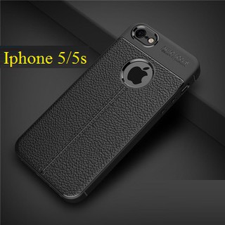 Ốp Lưng Dẻo Đen Chống sốc Autofocus cho iPhone 5/5S
