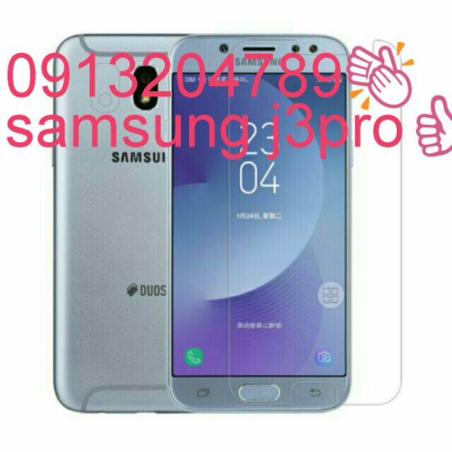 bộ 3 dán kính cường lực samsung j3pro