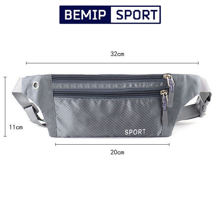 Đai chạy bộ, leo núi, đai đeo đi xe đạp SPORT vải cao cấp chống thấm nước, có nhiều ngăn tiện lợi