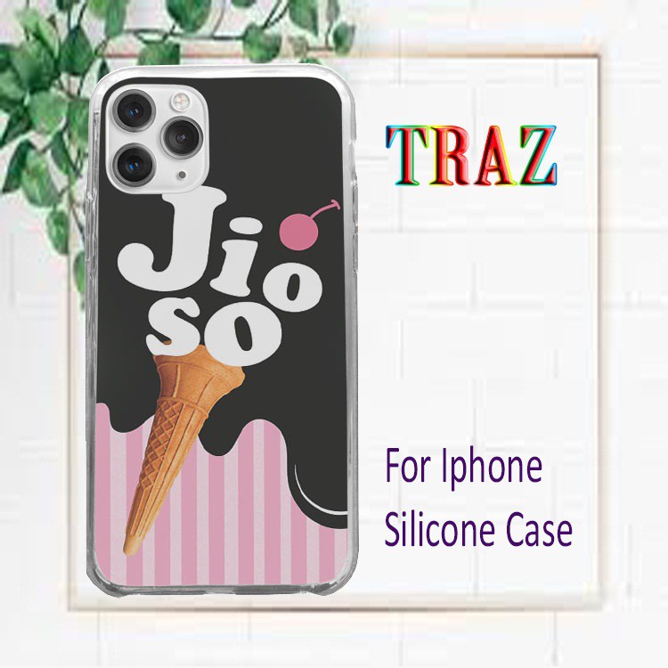 Ốp lưng iphone Ốp đt iphone Lisoo Ice Cream Dripping Sticker mịn siêu mỏng TRAZSHOP từ 7 đến 13 HQUPOD0499