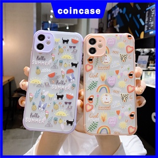 Ốp Điện Thoại Họa Tiết Đồng Hồ Màu Cầu Vồng Cho Compatible For IPhone 11 12 PRO MAX 12 mini 6 7 6S 8 Plus X XR XSMAX Se 2020 XS