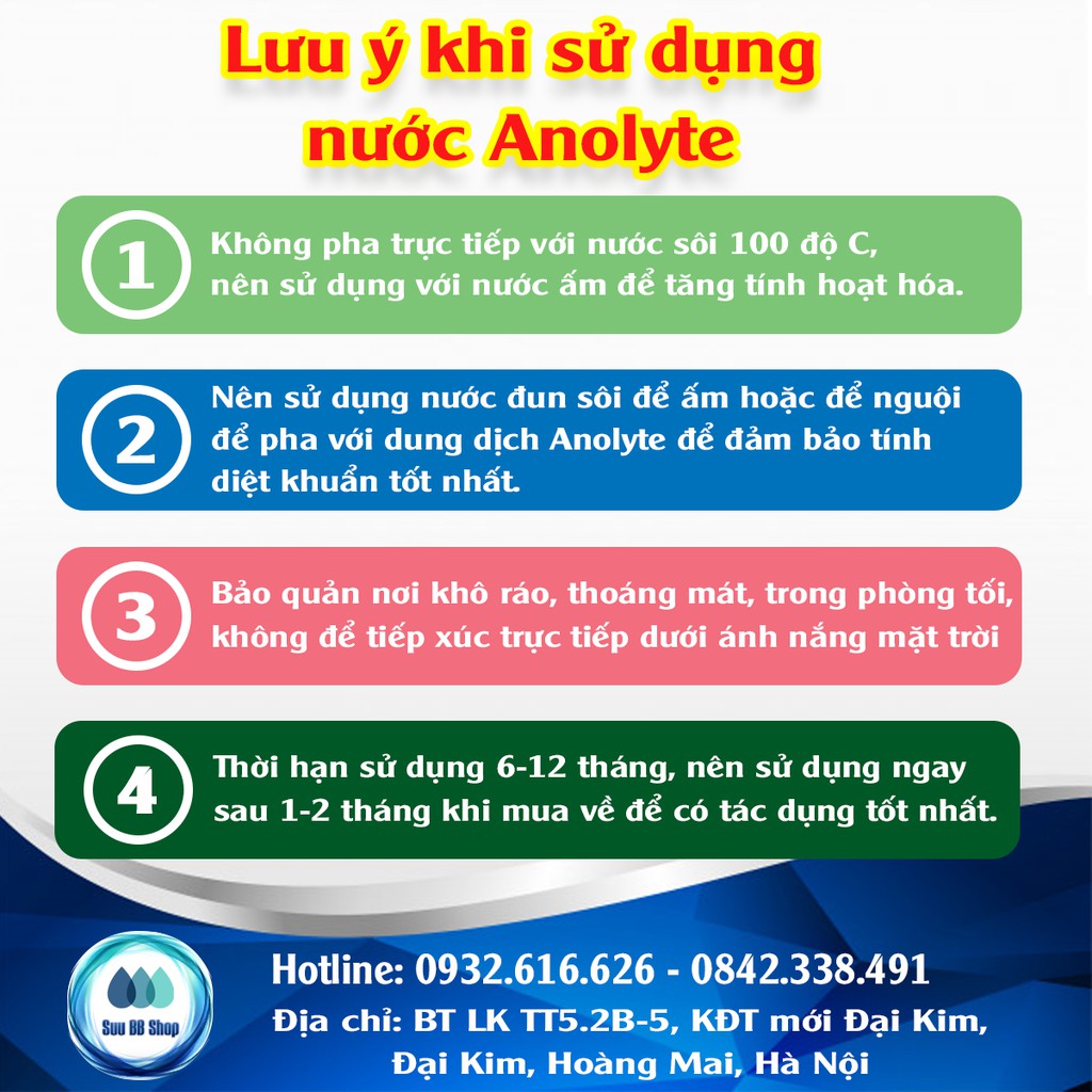 Nước A KHÔNG MÙI  - Viện Công Nghệ Môi Trường