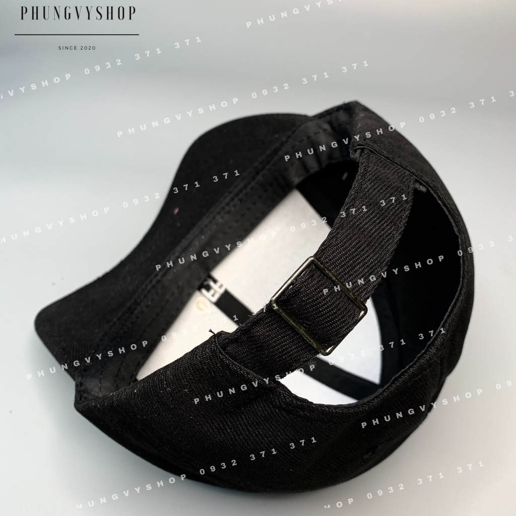 Mũ LƯỠI TRAI NHUNG unisex NAM NỮ- Thêu “OFF” - nón kết