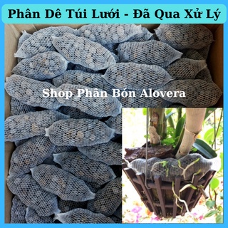 Phân dê túi lưới đã qua xử lý bón lan, cây cảnh