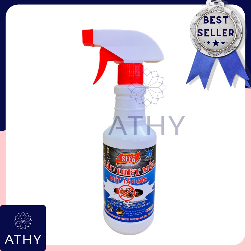 BÌNH XỊT DIỆT MỐI TẬN GỐC SIFA 493ML, chống côn trùng hiệu quả cao nhanh chóng