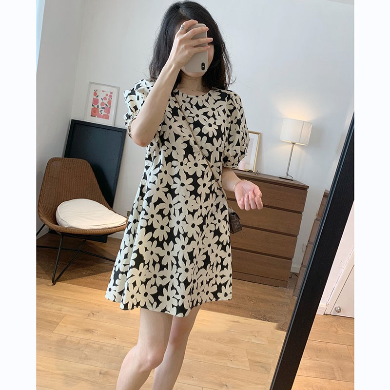 đầm tay phồng váy hoa nhí vintage váy ngắn váy tiểu thư sang chảnh đầm bigsize nữ váy nữ xinh đầm vintage váy nữ xinh váy đi chơi đầm đi tiệc đầm nữ