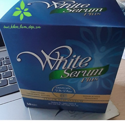 Viên Serum dưỡng da mặt White serum Plus