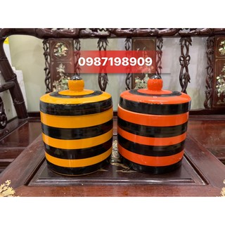 Vại muối dưa - Hũ đựng muối Bát Tràng