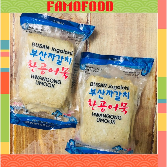 CHẢ CÁ HÀN QUỐC ĂN KÈM TOKBOKI 450G