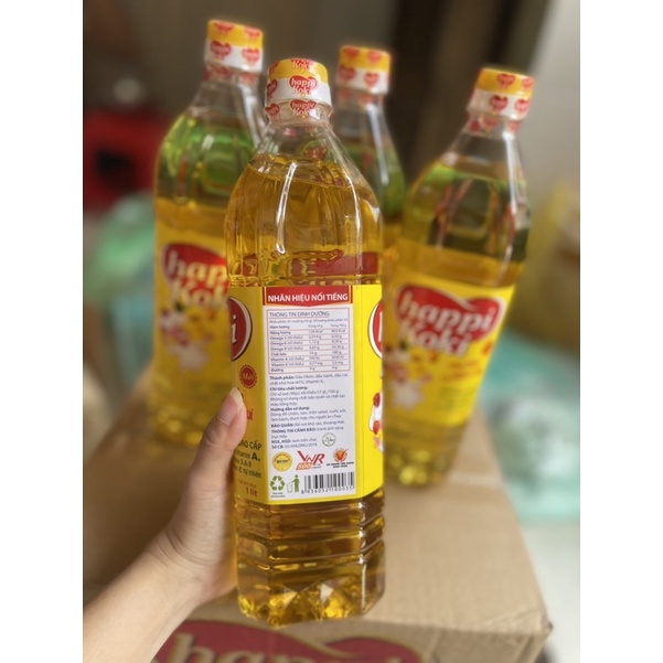 Dầu ăn HAPPI KOKI - 1 Lít