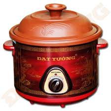 Nồi nấu cháo chậm đạt tường 2.5L ( Nâu đất)