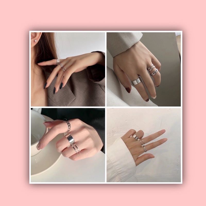 Set Nhẫn 3 Chiếc( CÓ SẴN TẠi SHOP MY.EMPE )