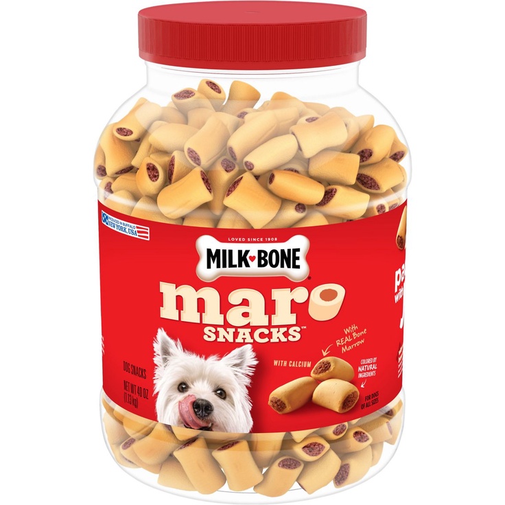 Bánh thưởng Milk Bone Maro bổ sung canxi cho cún