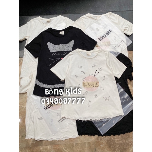 Áo Phông Bé Gái In Hình ZR