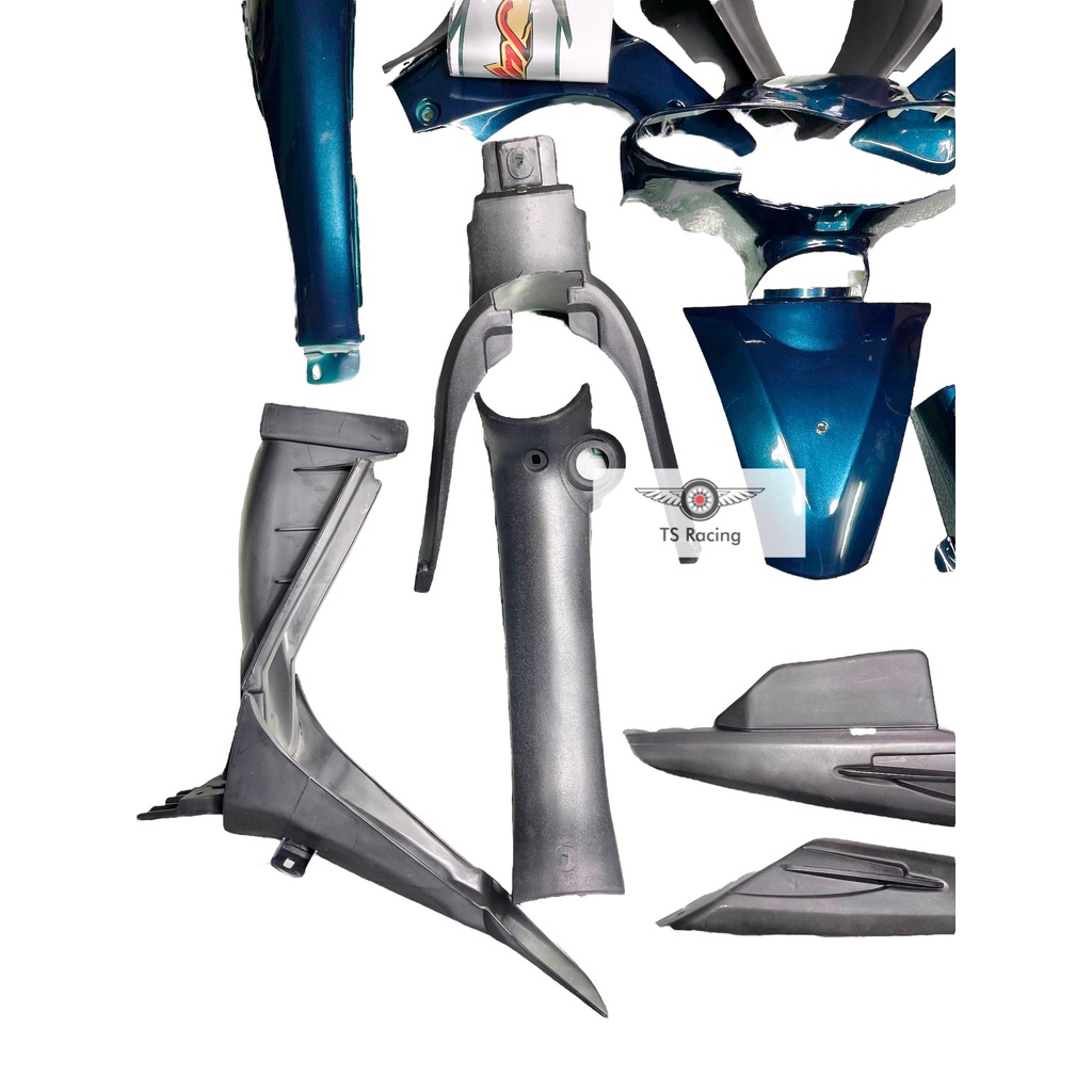 Dàn áo Jupiter R màu xanh nhớt - tặng team 3 lớp