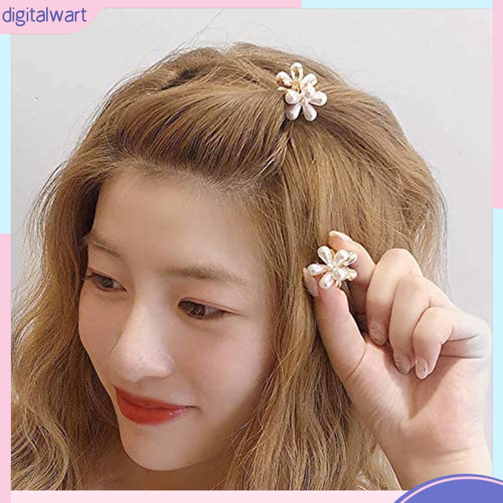 Kẹp Tóc Hình Hoa Đính Ngọc Trai Nhân Tạo Thời Trang Dành Cho Bạn Nữ