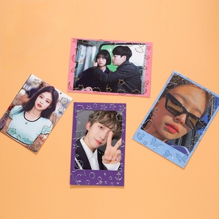 Bộ 2 sticker nhiều hình dạng trong suốt xinh xắn dán trang trí thủ công