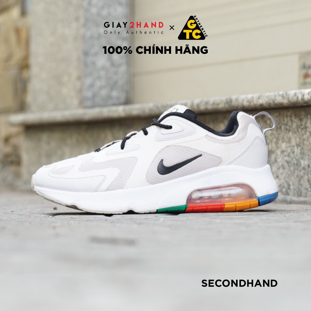 Giày Thể Thao NIKE AIRMAX 200 ' VAST GREY ' AQ2568-002 GIÀY CŨ CHÍNH HÃNG