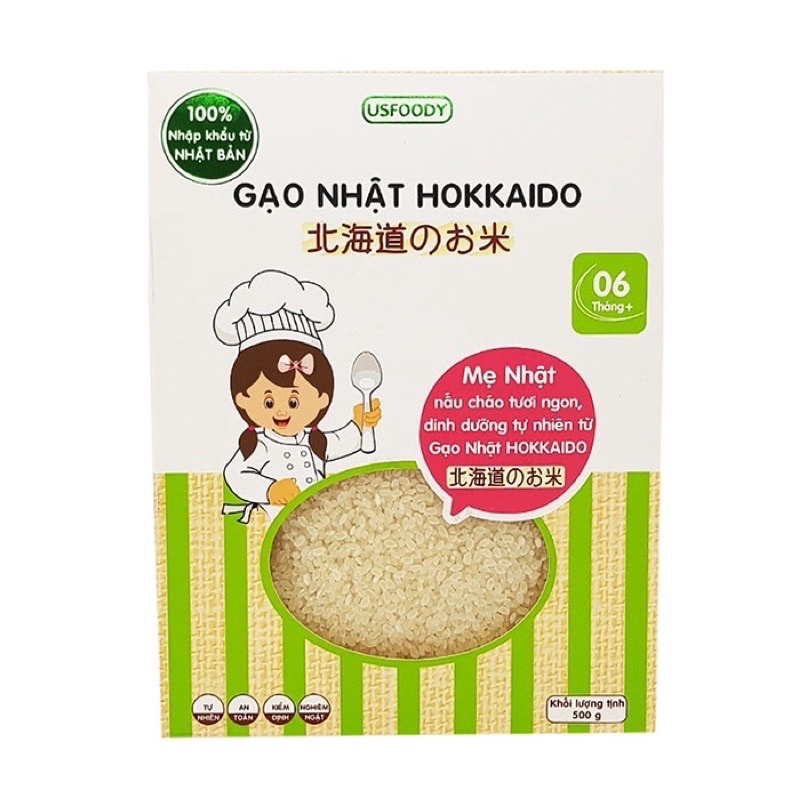 Gạo Nhật Hokkaido cho bé ăn dặm, 3 vị thơm ngon dinh dưỡng
