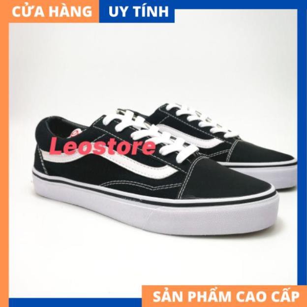 Giầy sneaker vannn old kool đen trắng couple [FULL BOX XỊN]