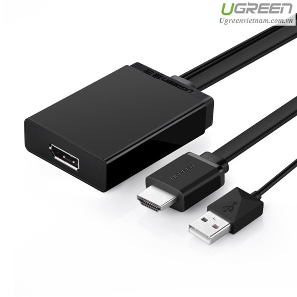 Cáp chuyển HDMI to Displayport Ugreen 40238 cao cấp Hàng chính hãng