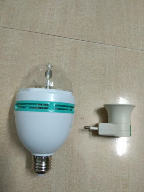 Đèn led xoay trang trí