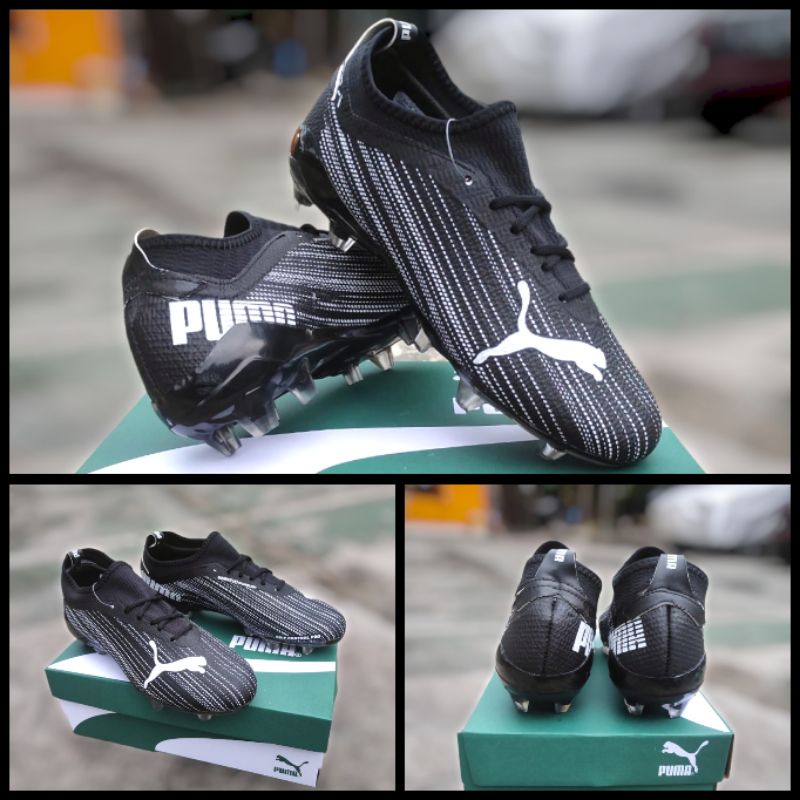 New!!!!Giày Đá Bóng Puma Màu Đen Cá Tính Thời Trang