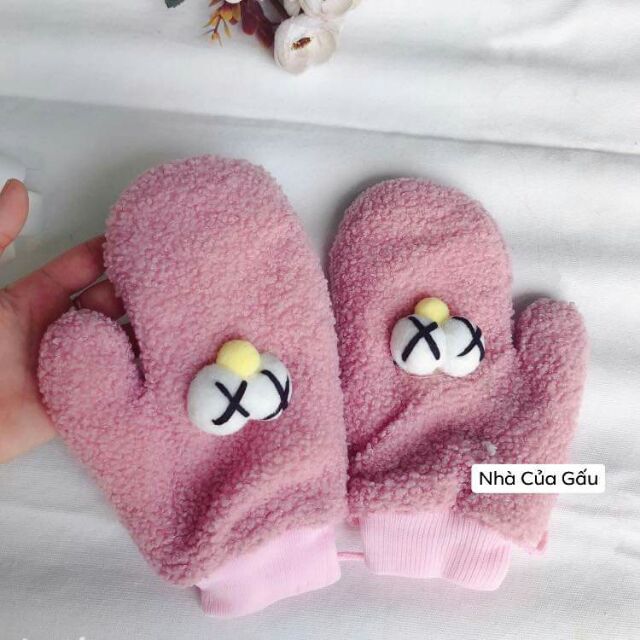 Bao tay lông xù cực ấm hàng Thu Đông về nhiều màu