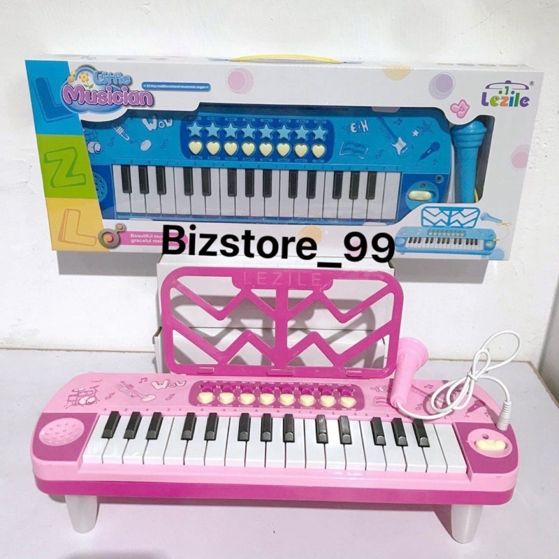 Đồ chơi Đàn Organ có mic cho bé lắp