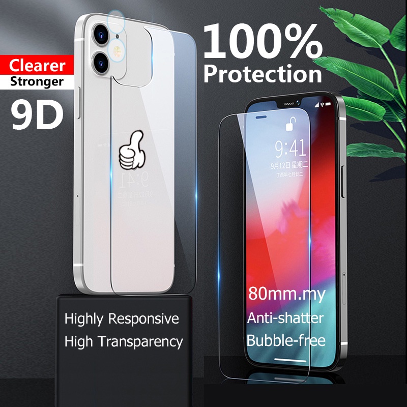 For iPhone 14 13 Pro Max Kính Cường Lực Bảo Vệ Mặt Trước Và Sau Điện Thoại Cho Iphone 14 Pro Max 7 Plus X Xs Max Xr 11 11 Pro Max 8 6s Plus 12 Pro Max 12 MIni 12 Pro
