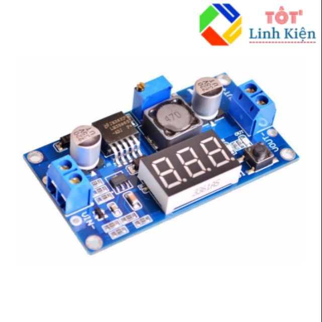 Mạch Giảm Áp DC LM2596 Có Hiển Thị